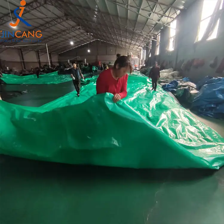 140 g groene pe tarpaulin