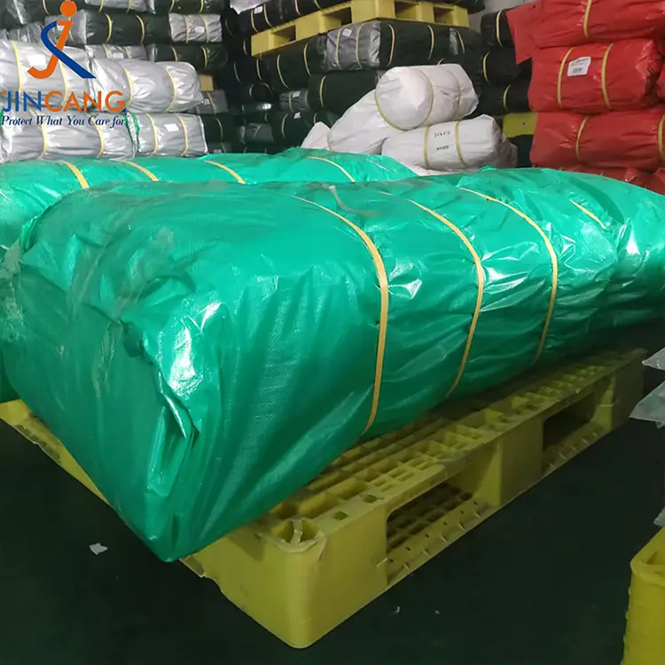 140 g groene pe tarpaulin