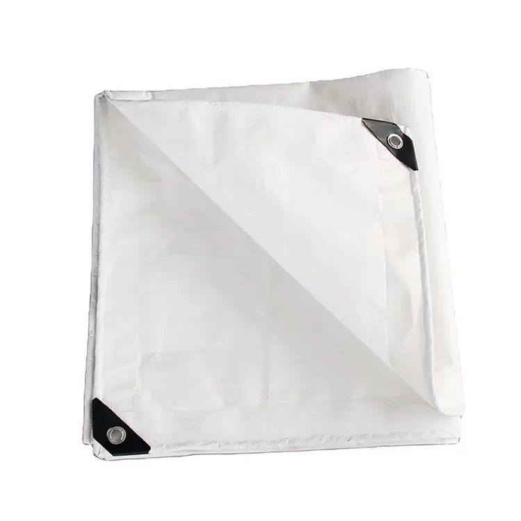 170 g White PE Tarpaulin