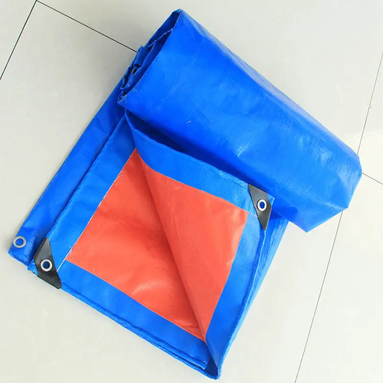 180 g blauw oranje pe tarpaulin