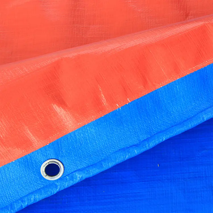 180 g blauw oranje pe tarpaulin