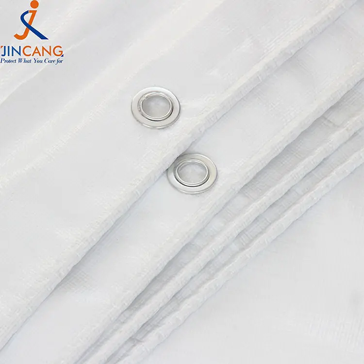 180 g wit met print PE tarpaulin