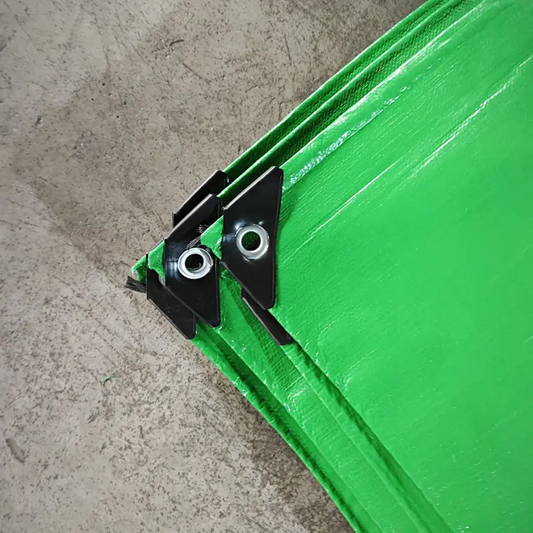 Grasgroen 300 gsm maagd pe tarpaulin