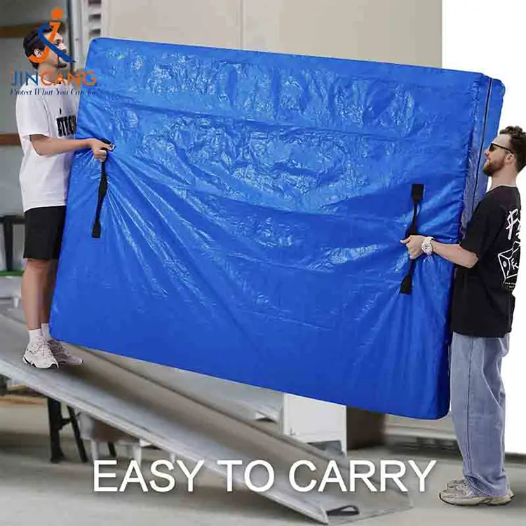 Opslagtas met ritssluiting PE -matras