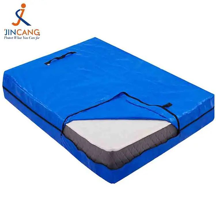 Opslagtas met ritssluiting PE -matras