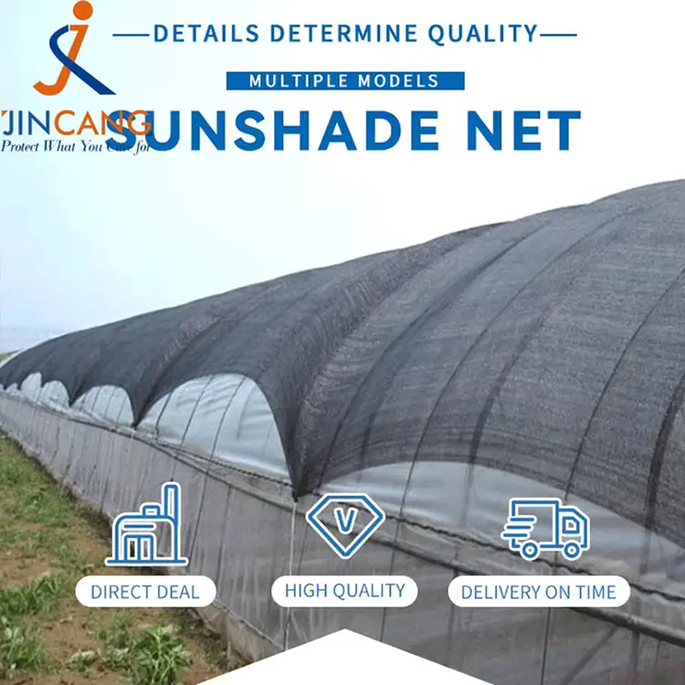 Blokkeert zon en vermindert warmteschaduwnet